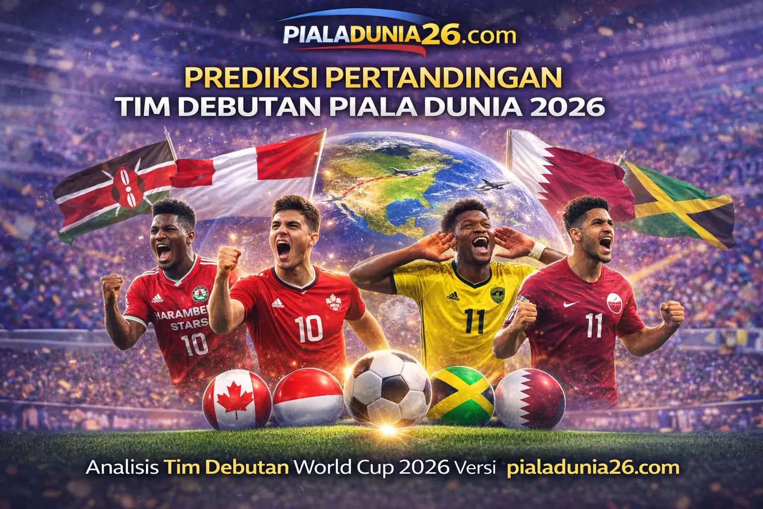 Prediksi Pertandingan Tim Debutan Piala Dunia 2026