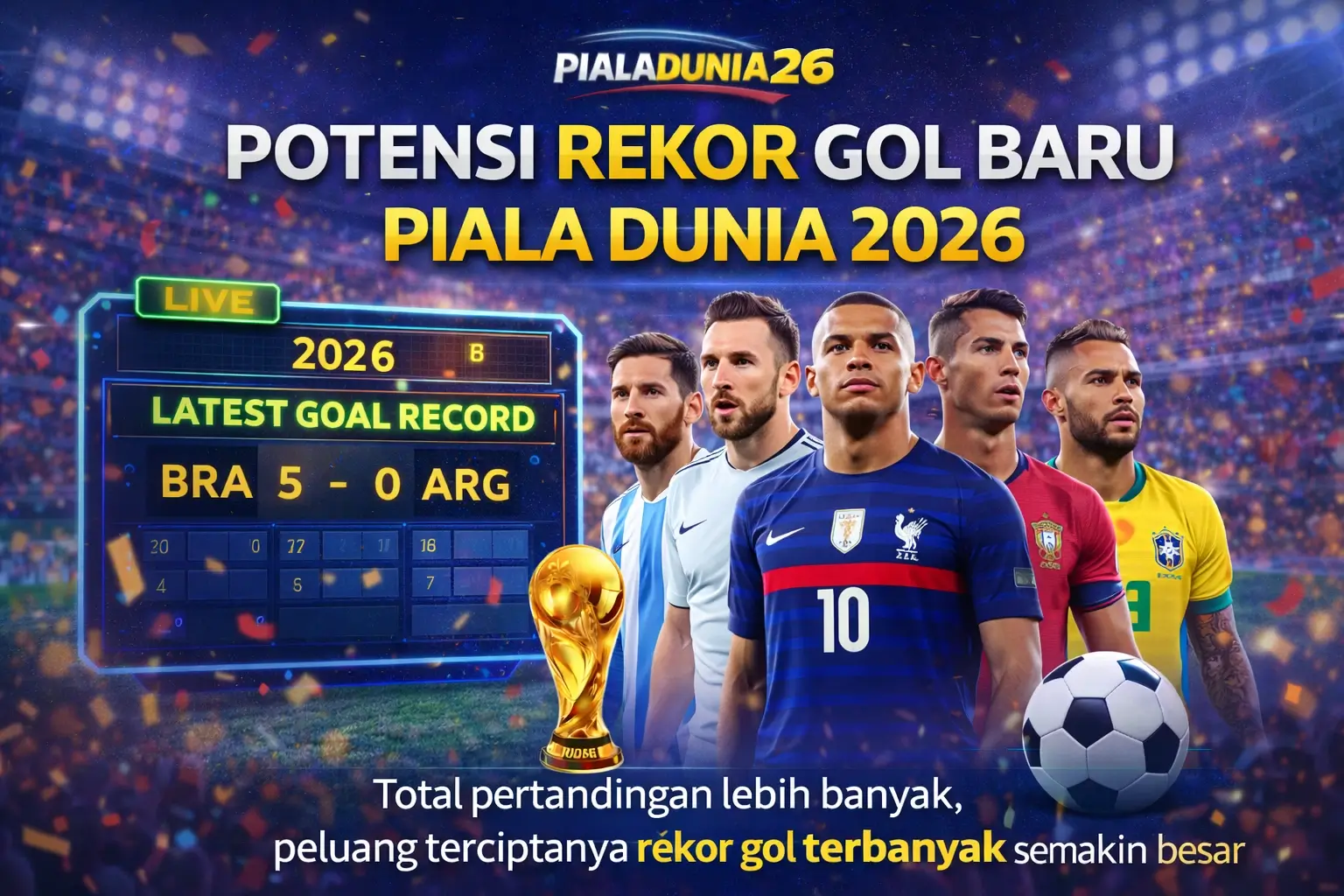 Potensi Rekor Gol Baru Piala Dunia 2026 | pialadunia26