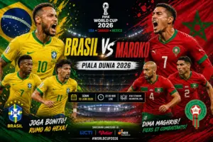 Prediksi skor brasil VS maroko piala dunia 2026