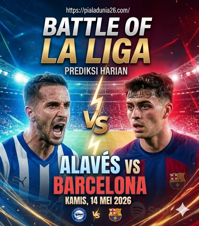 Alaves vs Barcelona: Prediksi Sengit La Liga 14 Mei 2026