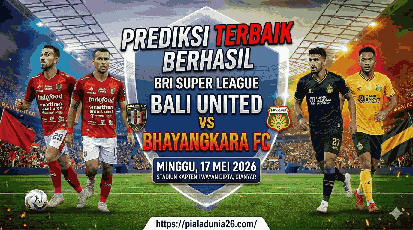 Bali United vs Bhayangkara FC 17 Mei 2026: Serdadu Tridatu Siap Menggila