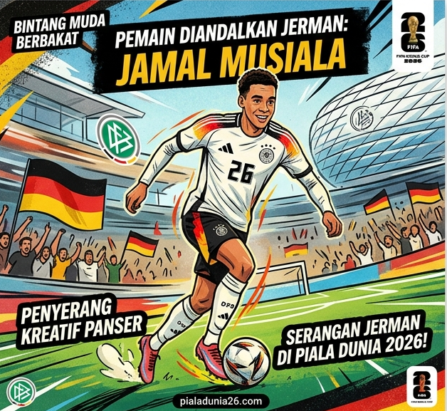 Bintang Timnas Jerman di Piala Dunia 2026, Musiala hingga Kimmich Siap Bersinar