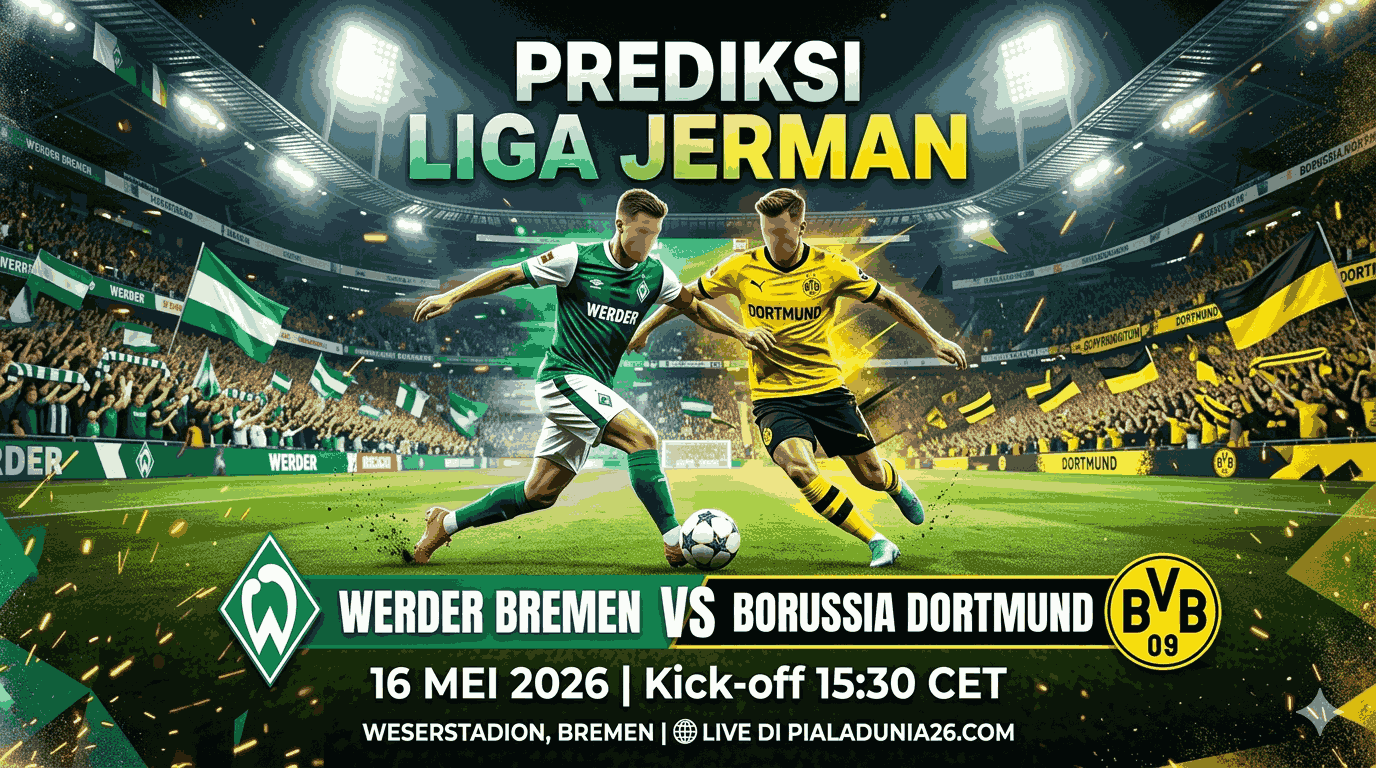 Bremen vs Dortmund 16 Mei 2026: Ujian Berat Die Borussen