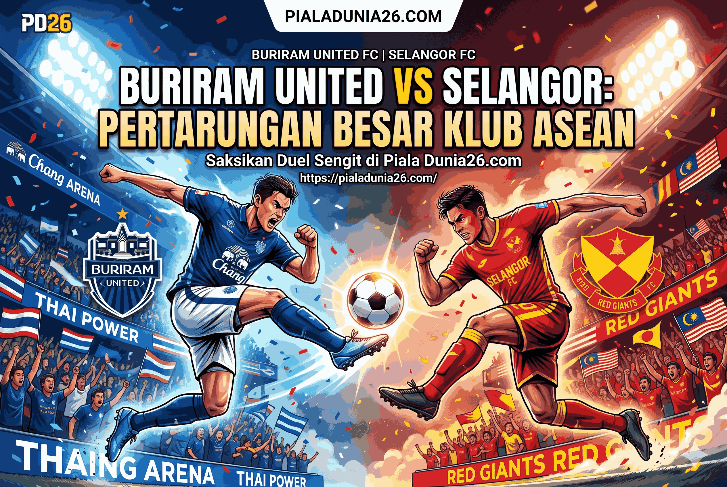 Buriram United vs Selangor: Pertarungan Besar Klub ASEAN