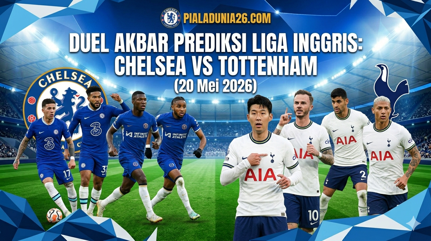 Chelsea vs Tottenham 20 Mei 2026: Derby London Penuh Gengsi