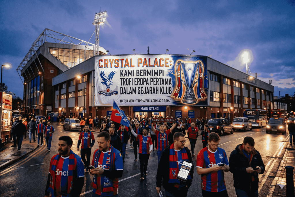 Crystal Palace dan Harapan Trofi Eropa Pertama dalam Sejarah Klub