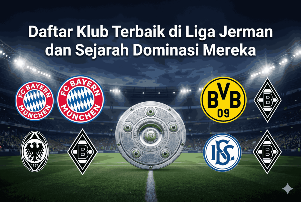 Daftar Klub Terbaik di Liga Jerman dan Sejarah Dominasi Mereka
