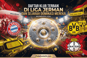Daftar Klub Terbaik di Liga Jerman dan Sejarah Dominasi Mereka