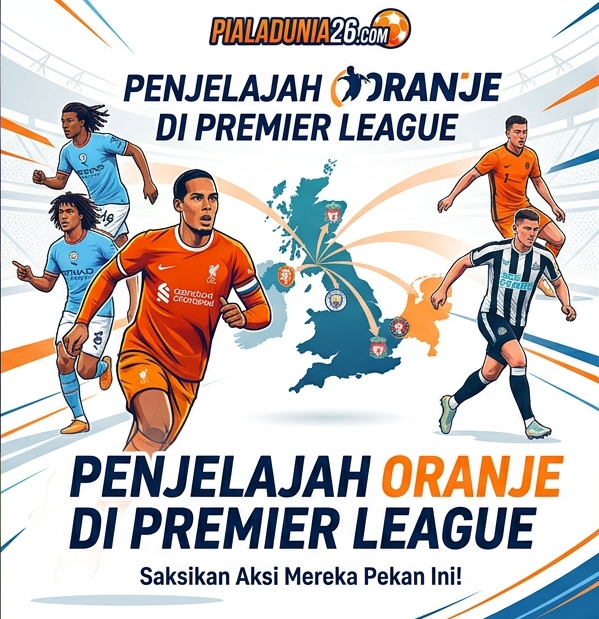 Daftar Pemain Belanda di Liga Inggris yang Jadi Legenda Premier League