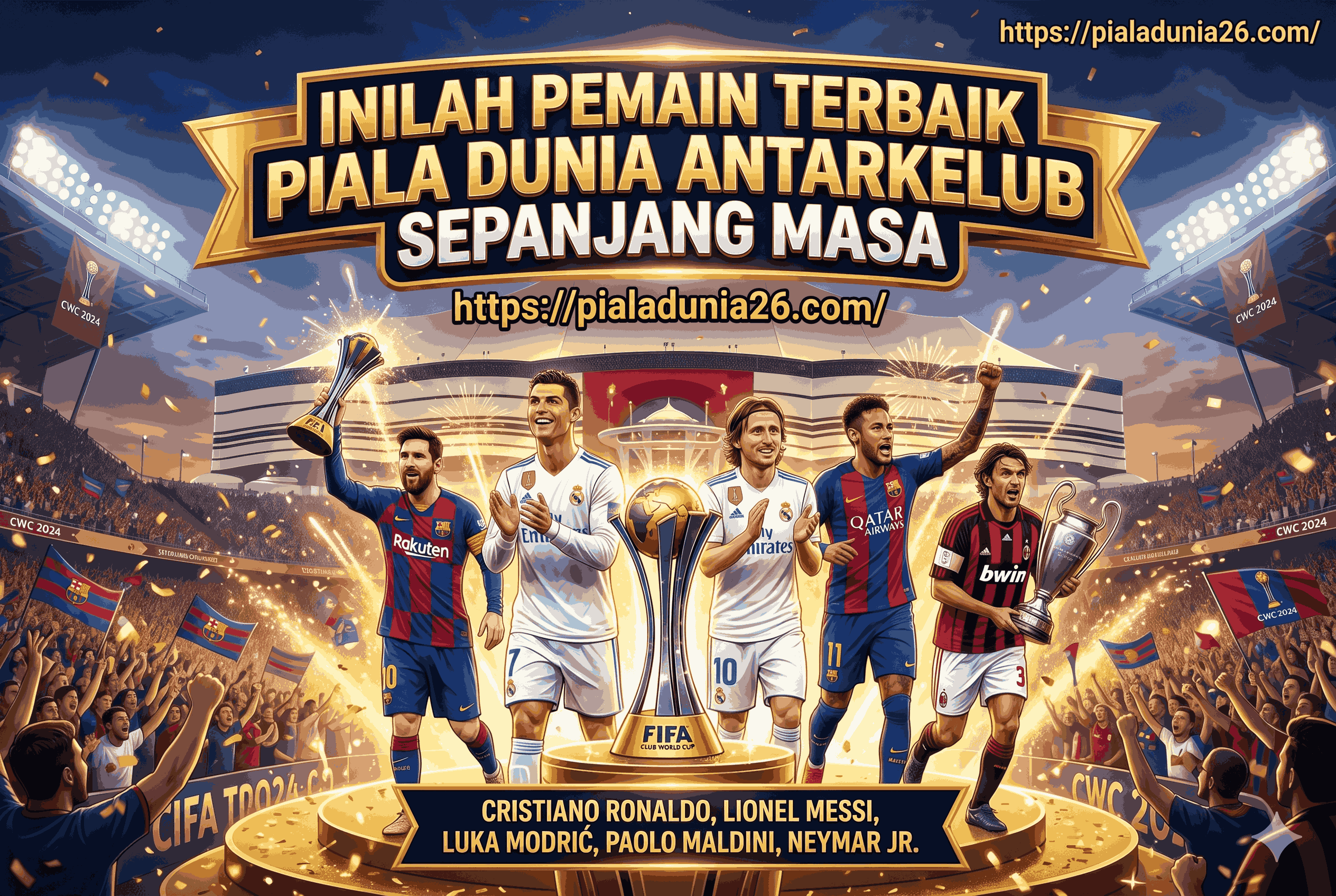Inilah Pemain Terbaik Piala Dunia Antarklub Sepanjang Masa