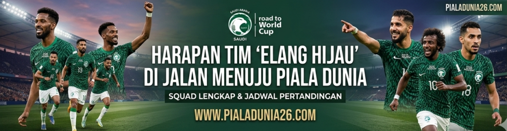 Inilah Skuad Arab Saudi Kualifikasi Piala Dunia 2026, Kekuatan Asia yang Mengejutkan