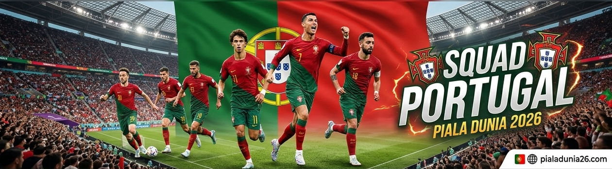 Inilah Skuad Portugal Piala Dunia 2026, Tim Mewah Penuh Bintang Eropa