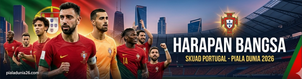 Inilah Skuad Portugal Piala Dunia 2026, Tim Mewah Penuh Bintang Eropa