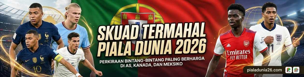Inilah Skuad Termahal Piala Dunia 2026, Dominasi Pemain Elite Dunia