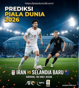 Iran vs Selandia Baru: Duel Panas Piala Dunia