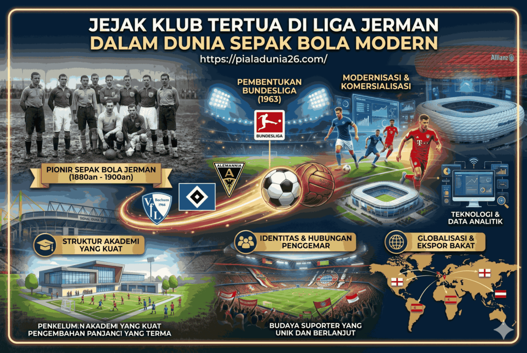 Jejak Klub Tertua di Liga Jerman dalam Dunia Sepak Bola Modern
