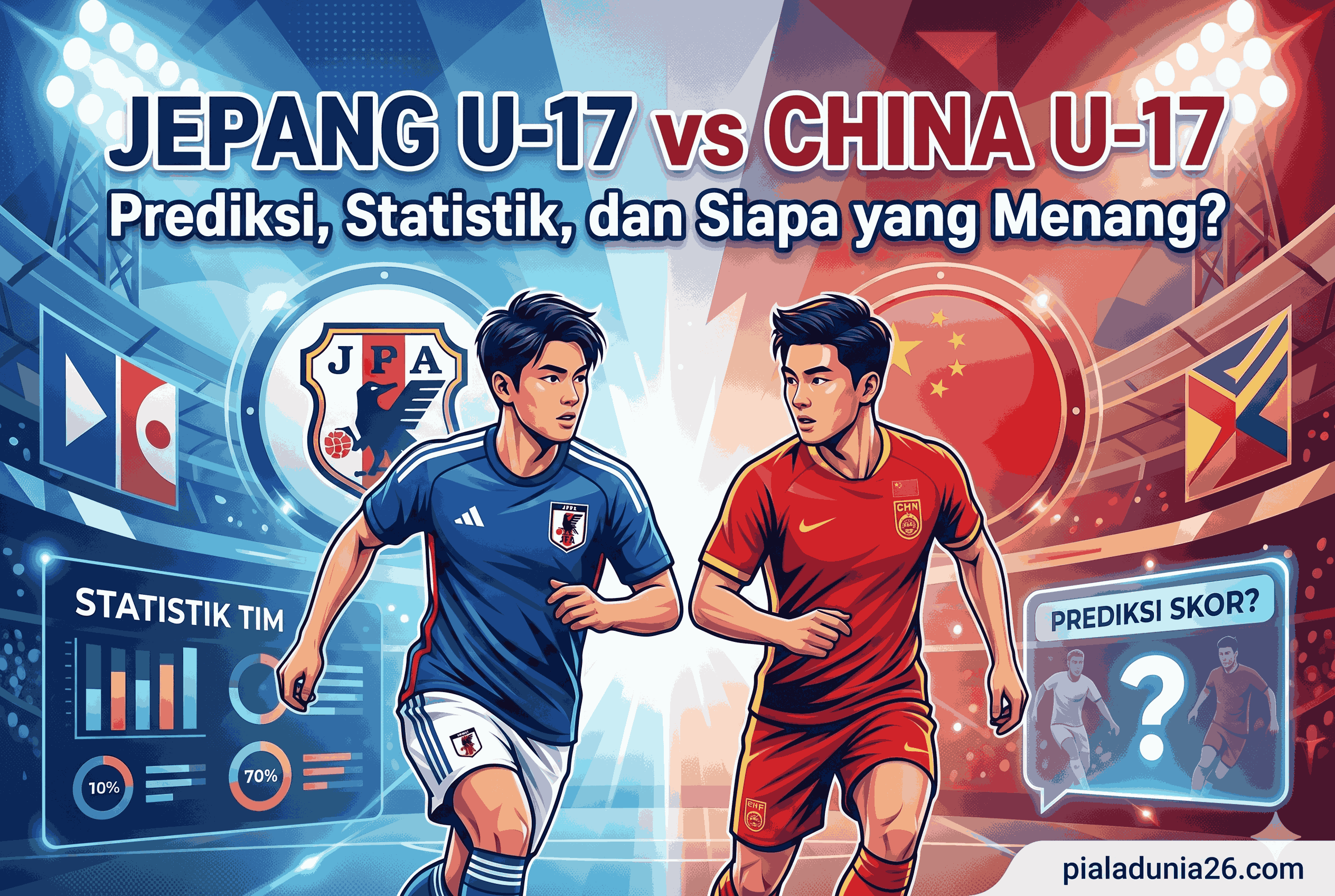 Jepang U-17 vs China U-17: Prediksi, Statistik, dan Siapa yang Menang?