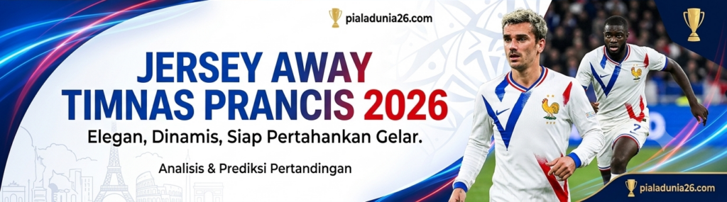 Jersey Prancis Piala Dunia 2026, Bocoran Desain Baru yang Mewah dan Modern