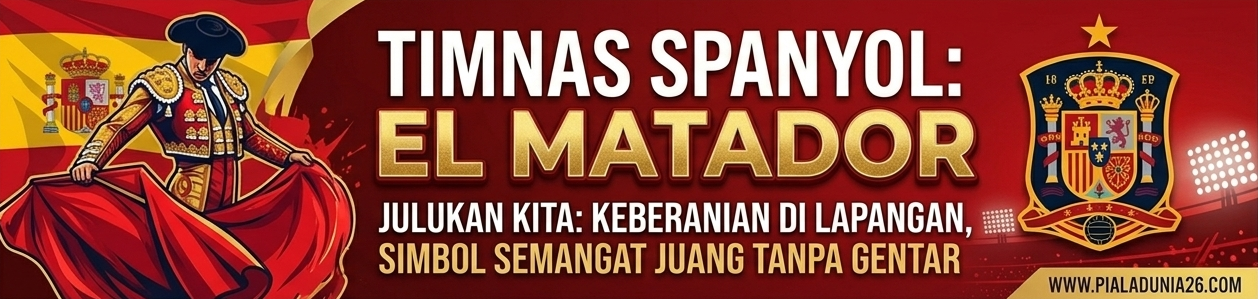 Julukan Tim Matador Terungkap: Makna La Roja dan Identitas Sepak Bola Spanyol