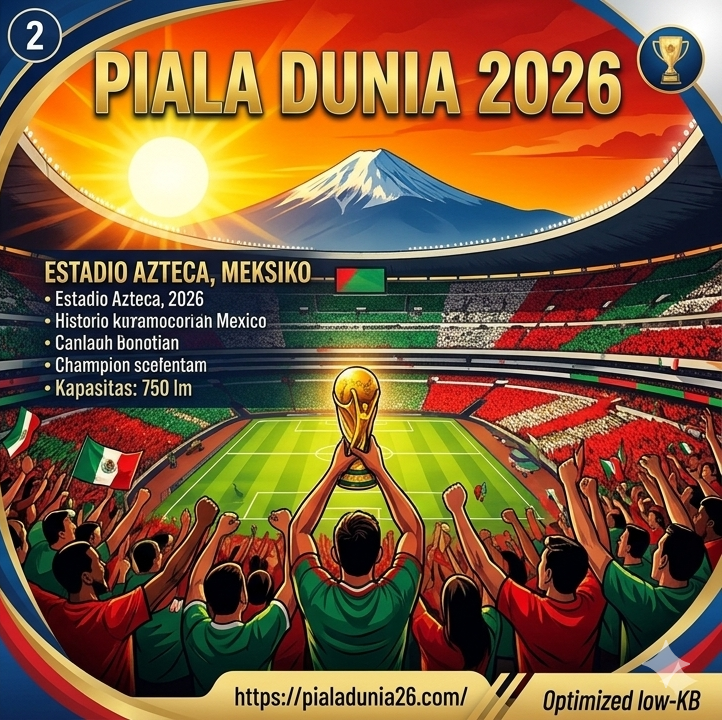Kenapa Venue Piala Dunia 2026 Ramai Dibahas di Media Sosial