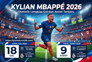 Kylian Mbappé 2026: Statistik Lengkap Gol dan Assist Terbaru