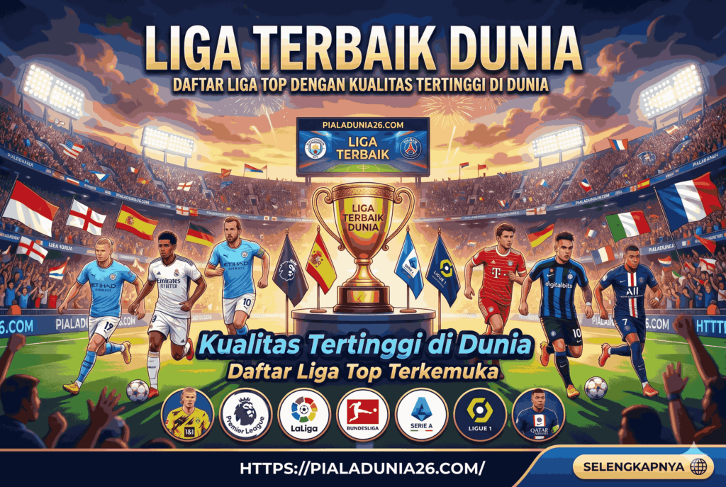 Liga Terbaik Dunia, Daftar Liga Top dengan Kualitas Tertinggi di Dunia