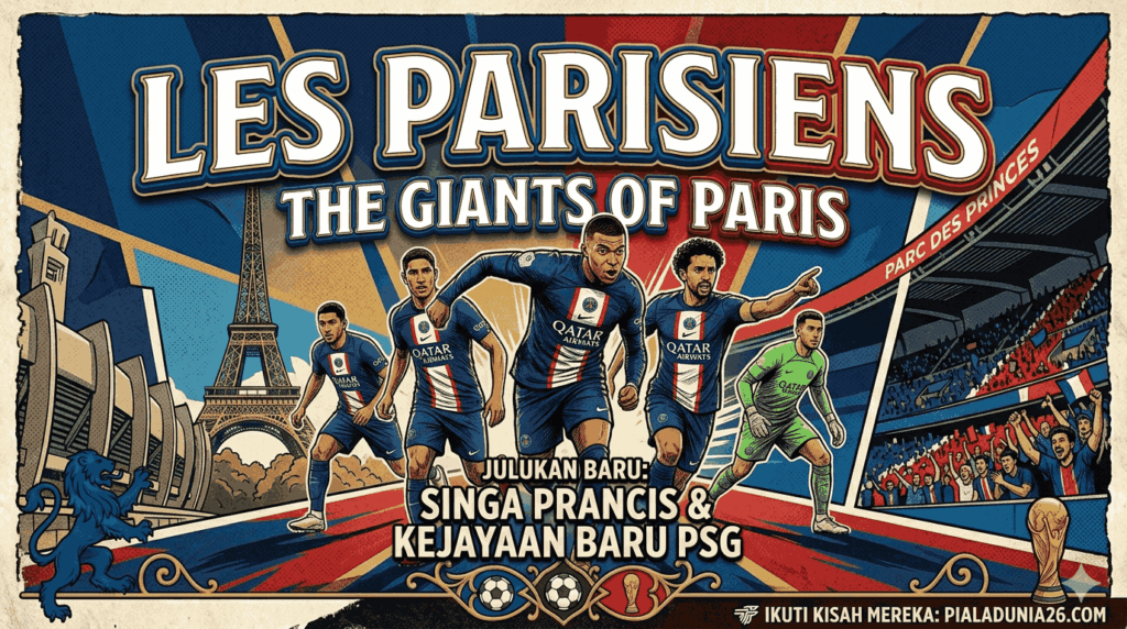 PSG dan Julukan Ikoniknya: Sejarah Les Parisiens yang Jarang Diketahui