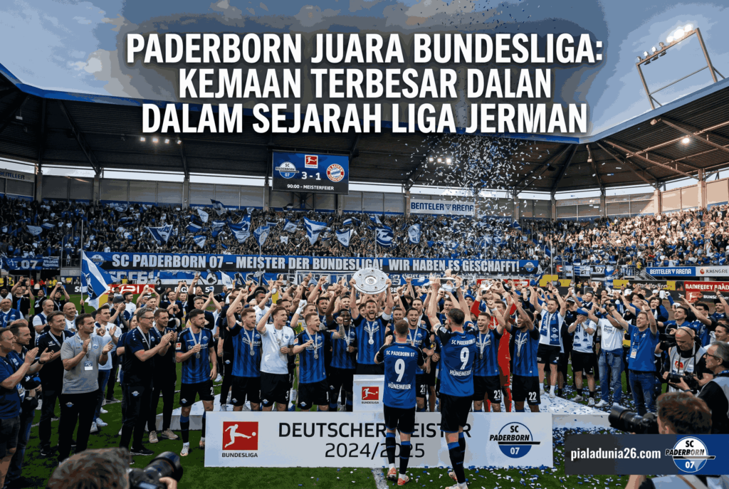 Paderborn Juara Bundesliga: Kejutan Terbesar dalam Sejarah Liga Jerman