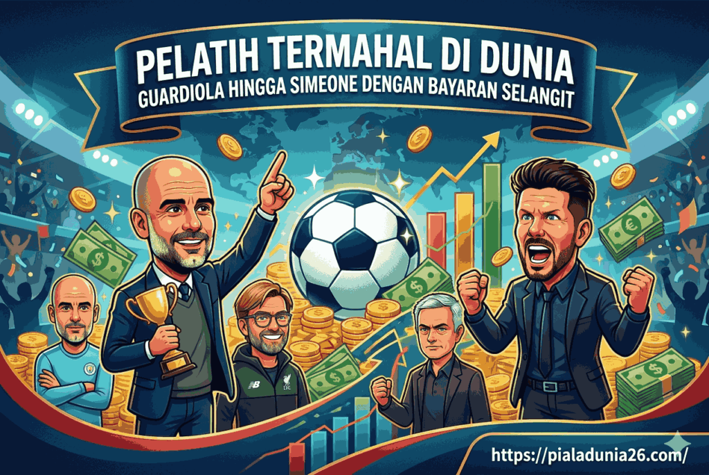 Pelatih Termahal di Dunia, Guardiola hingga Simeone dengan Bayaran Selangit