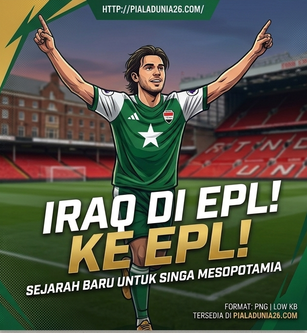 Pemain Irak yang Main di Liga Inggris, Kisah Bintang Timur Tengah Menembus Premier League