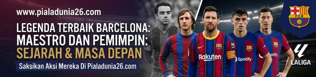 Pemain Terbaik Barcelona, Deretan Legenda dan Bintang Blaugrana Sepanjang Masa