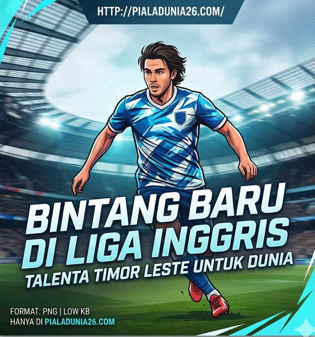 Pemain Timor Leste yang Bermain di Liga Inggris, Mimpi Besar Sepak Bola ASEAN