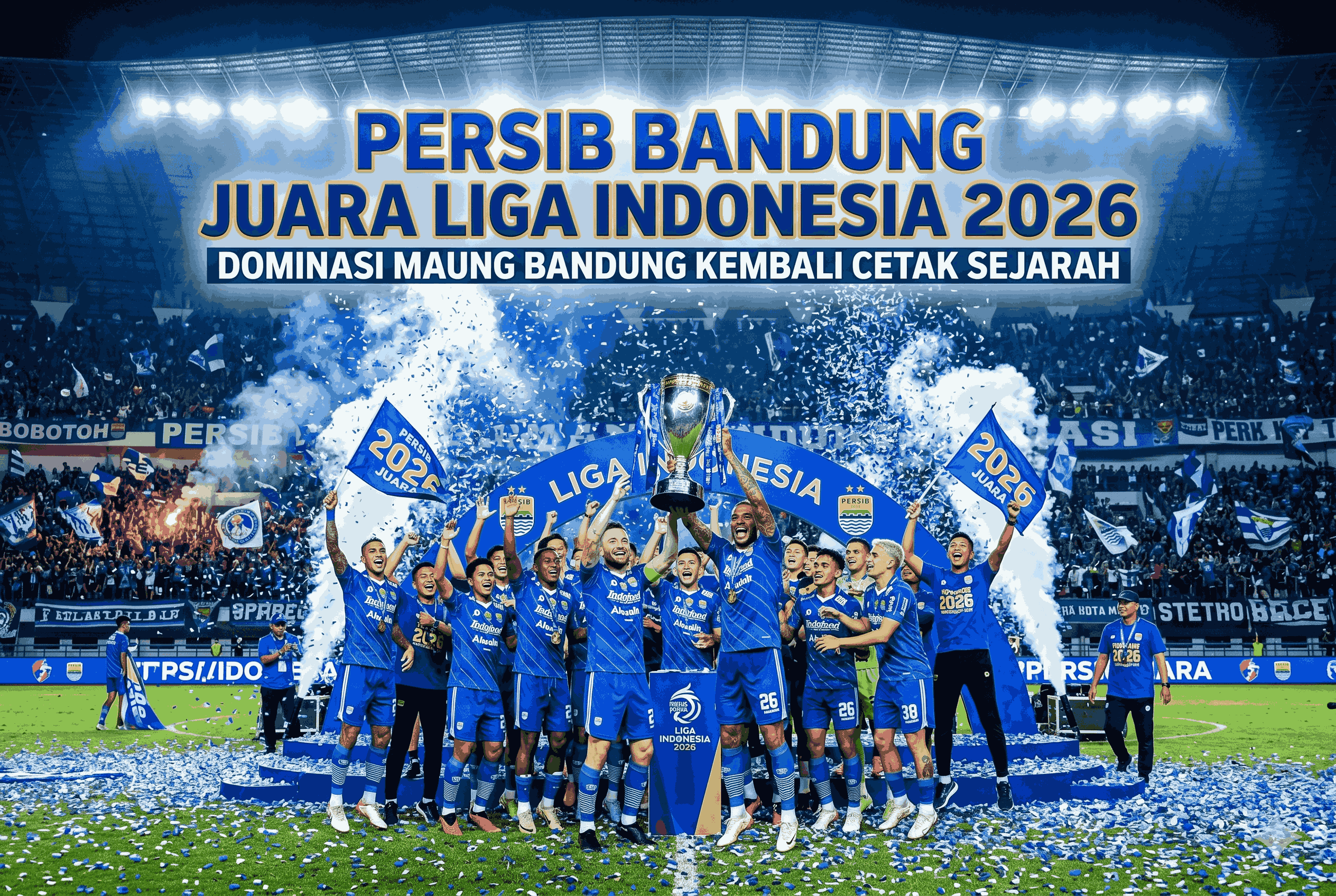Persib Juara Liga Indonesia 2026: Dominasi Maung Bandung Kembali Cetak Sejarah