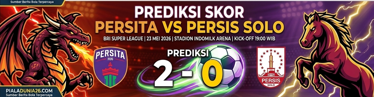 Persita vs Persis Solo 23 Mei 2026: Duel Panas Penentu Poin
