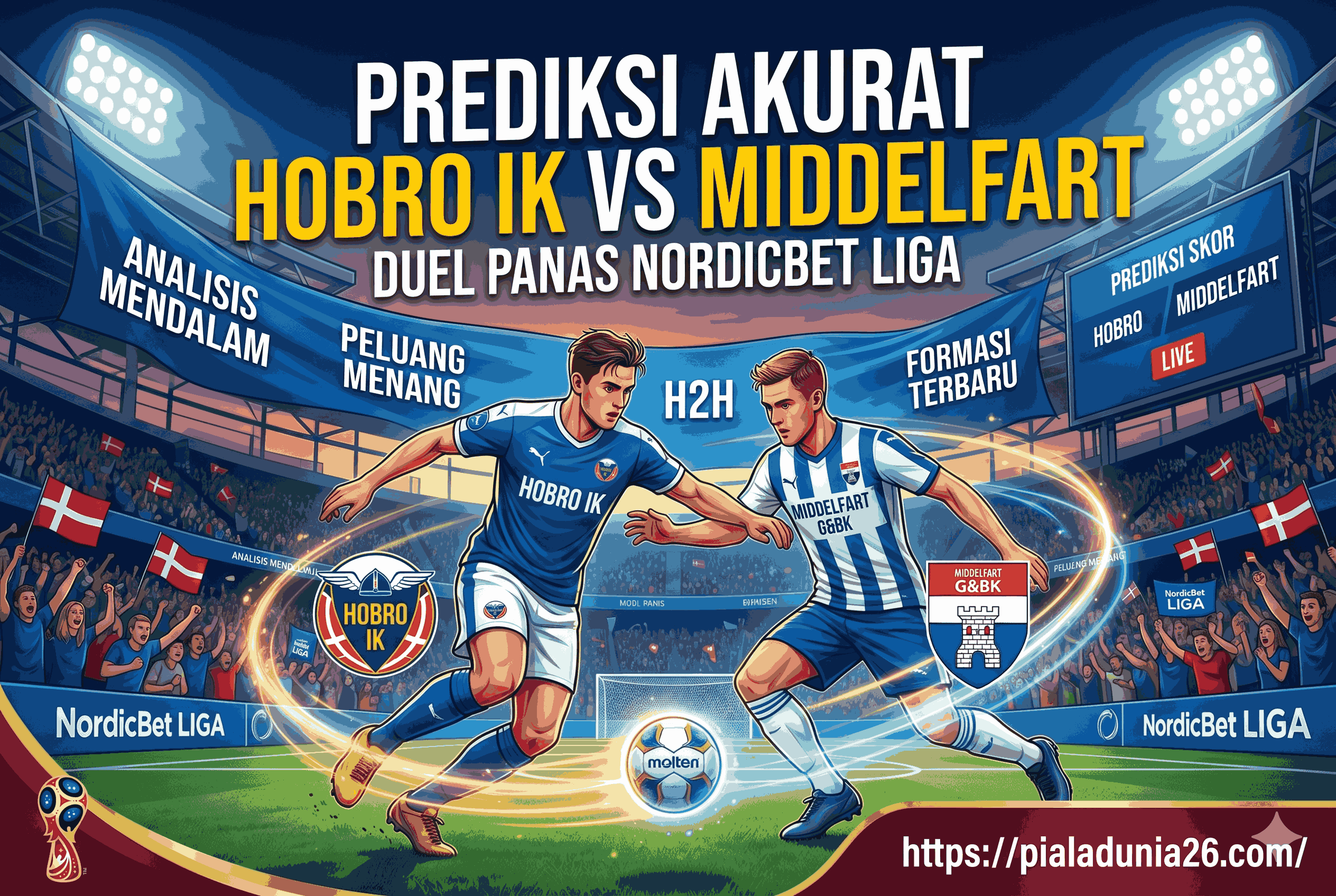 Prediksi Akurat Hobro IK vs Middelfart: Duel Panas NordicBet Liga