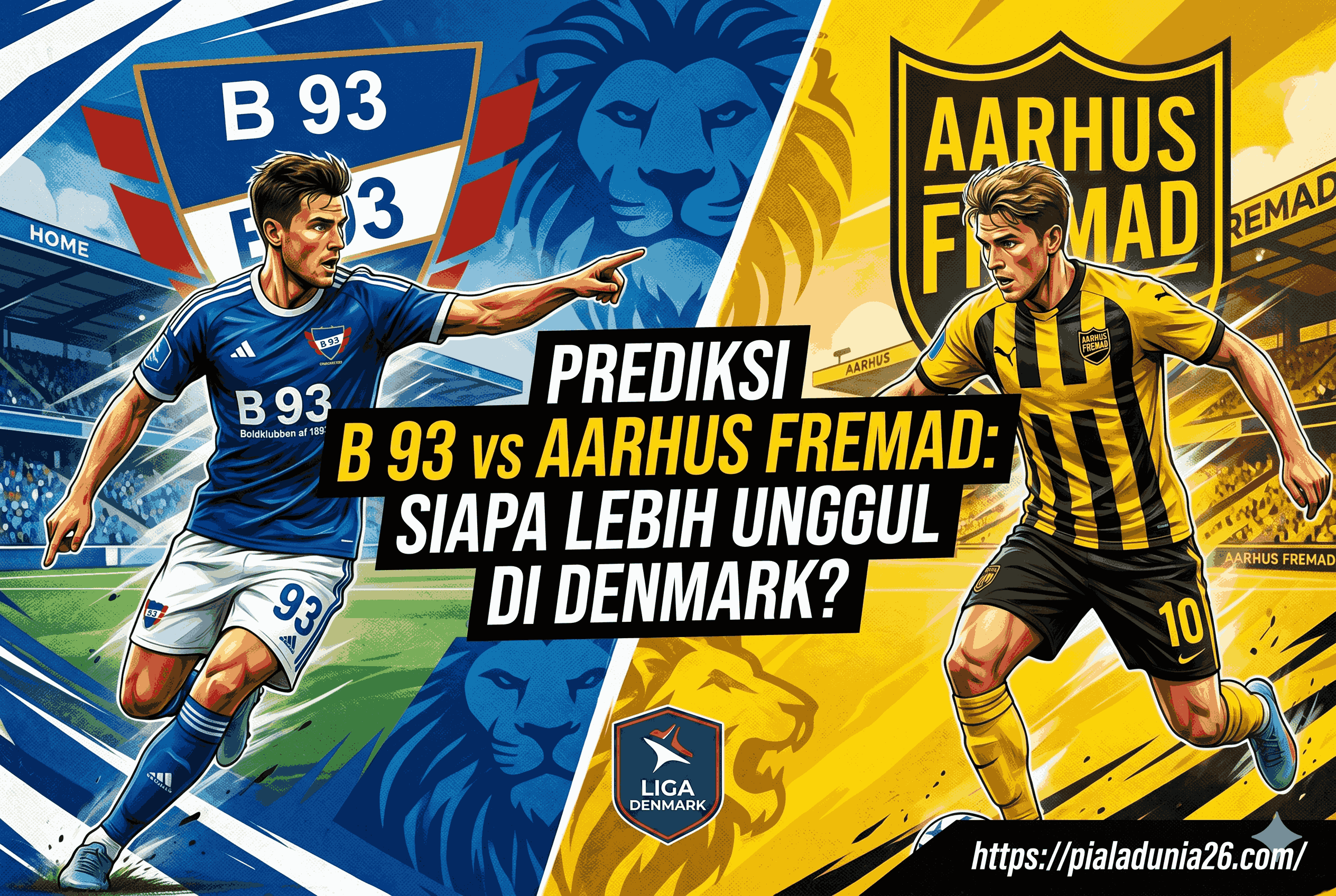 Prediksi B 93 vs Aarhus Fremad: Siapa Lebih Unggul di Denmark?