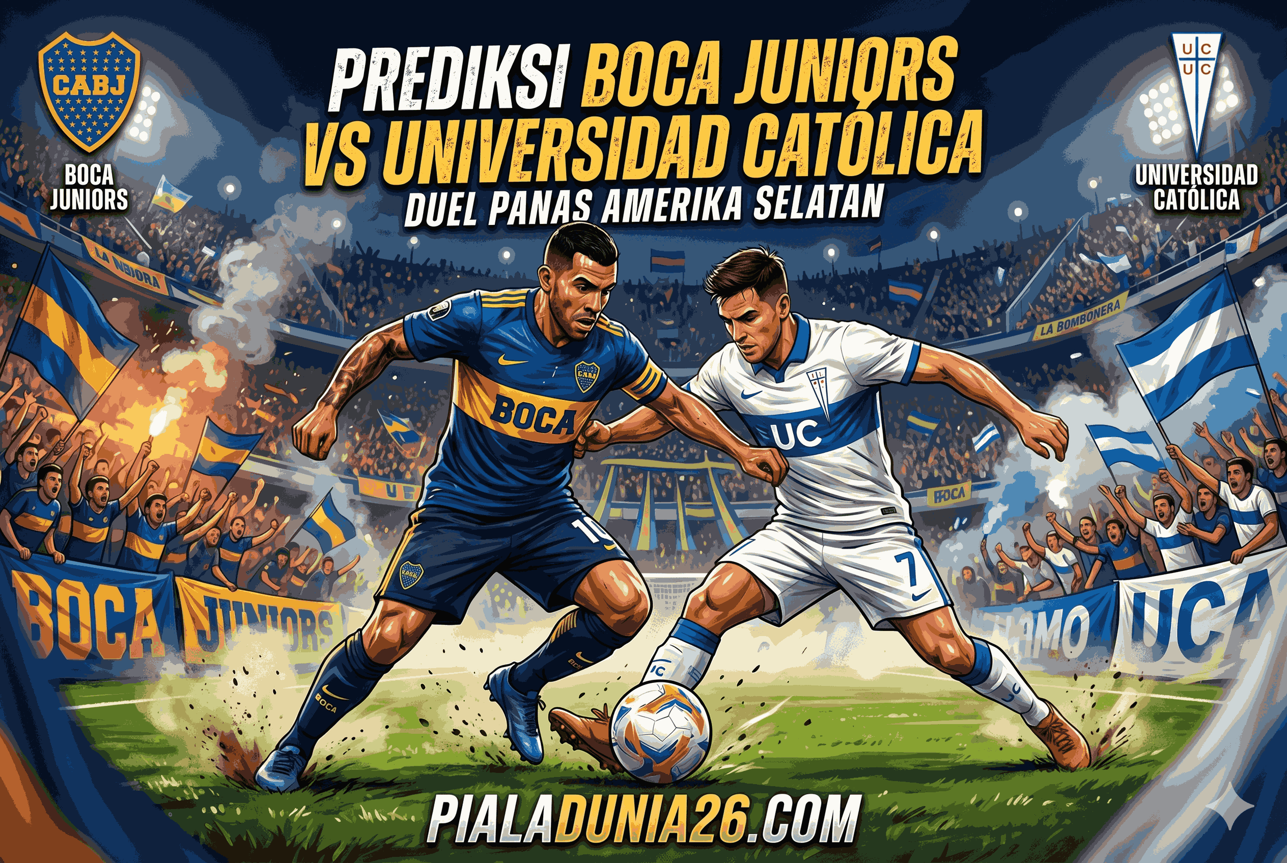 Prediksi Boca Juniors vs Universidad Católica: Duel Panas Amerika Selatan