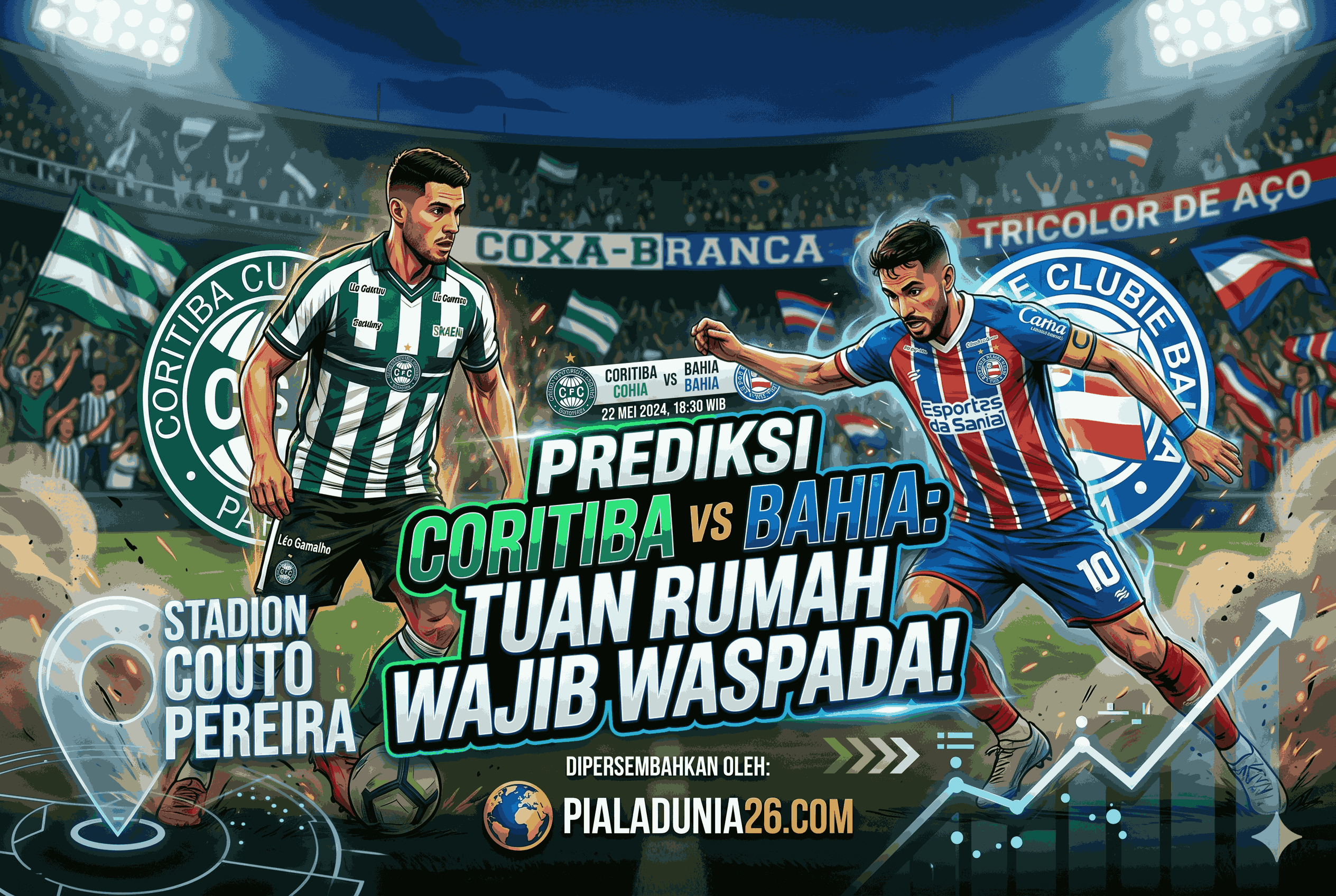 Prediksi Coritiba vs Bahia: Tuan Rumah Wajib Waspada!