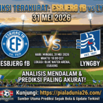 Prediksi Esbjerg fB vs Lyngby 31 Mei 2026 Paling Akurat