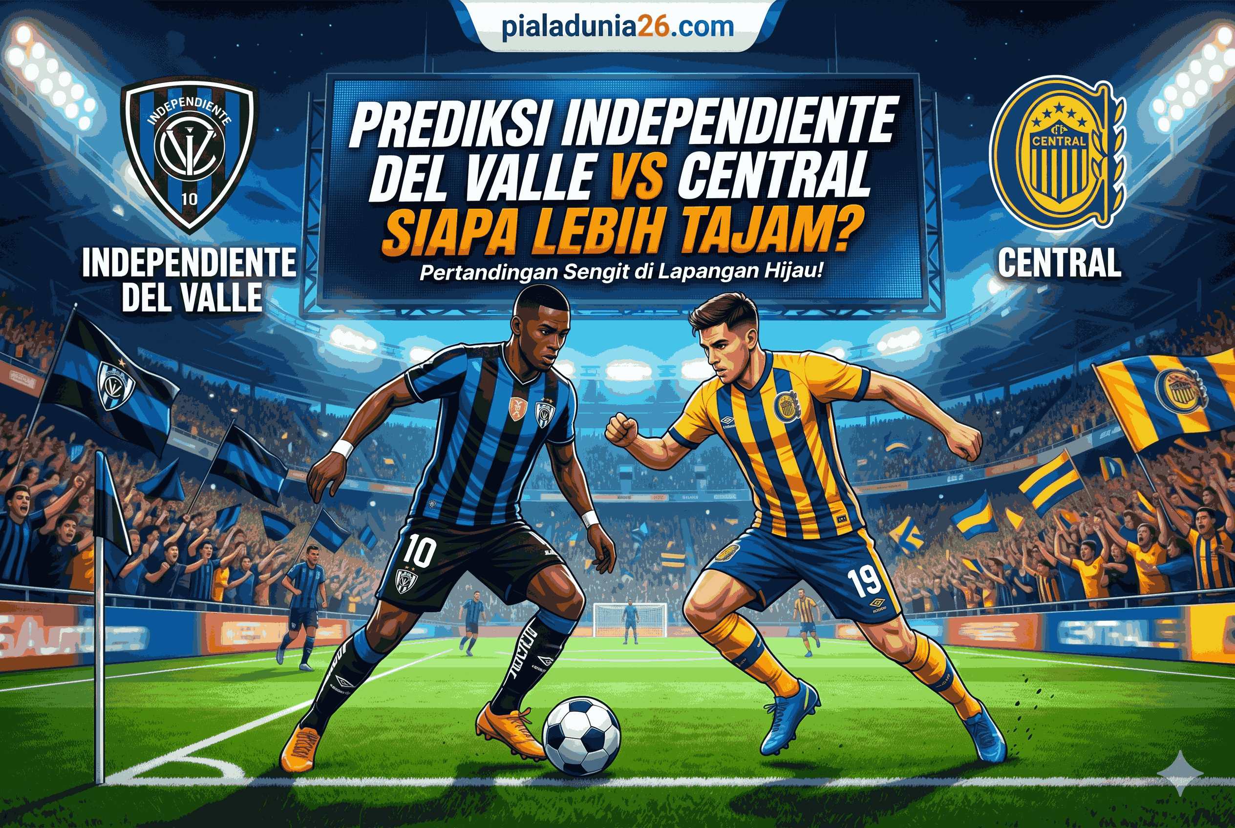 Prediksi Independiente del Valle vs Central: Siapa Lebih Tajam?