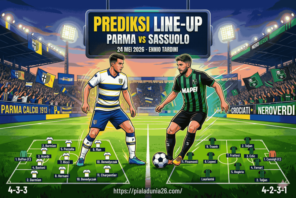 Prediksi Parma vs Sassuolo 24 Mei 2026 Duel Panas Penutup Serie A