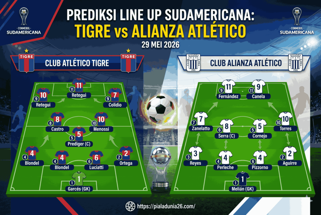 Prediksi Sudamericana: Tigre vs Alianza Atlético, Siap Kejutan?