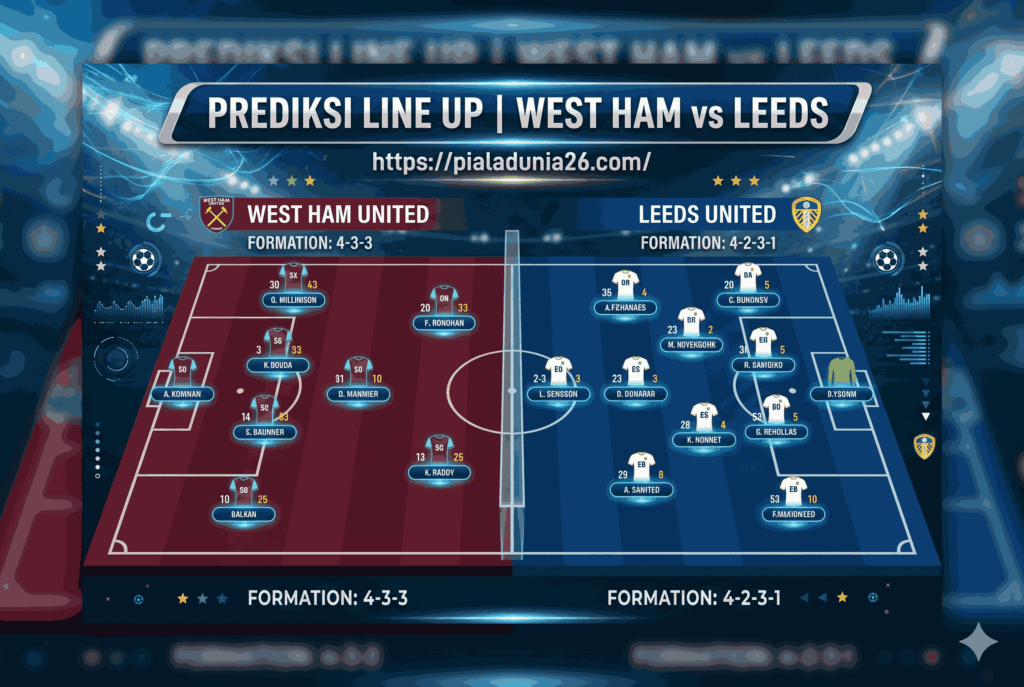 Prediksi West Ham vs Leeds: Siapa Kuasai London Stadium?