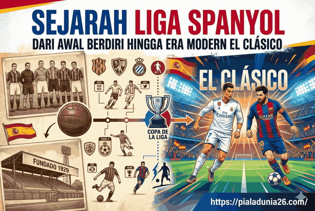Sejarah Liga Spanyol, Dari Awal Berdiri Hingga Era Modern El Clasico