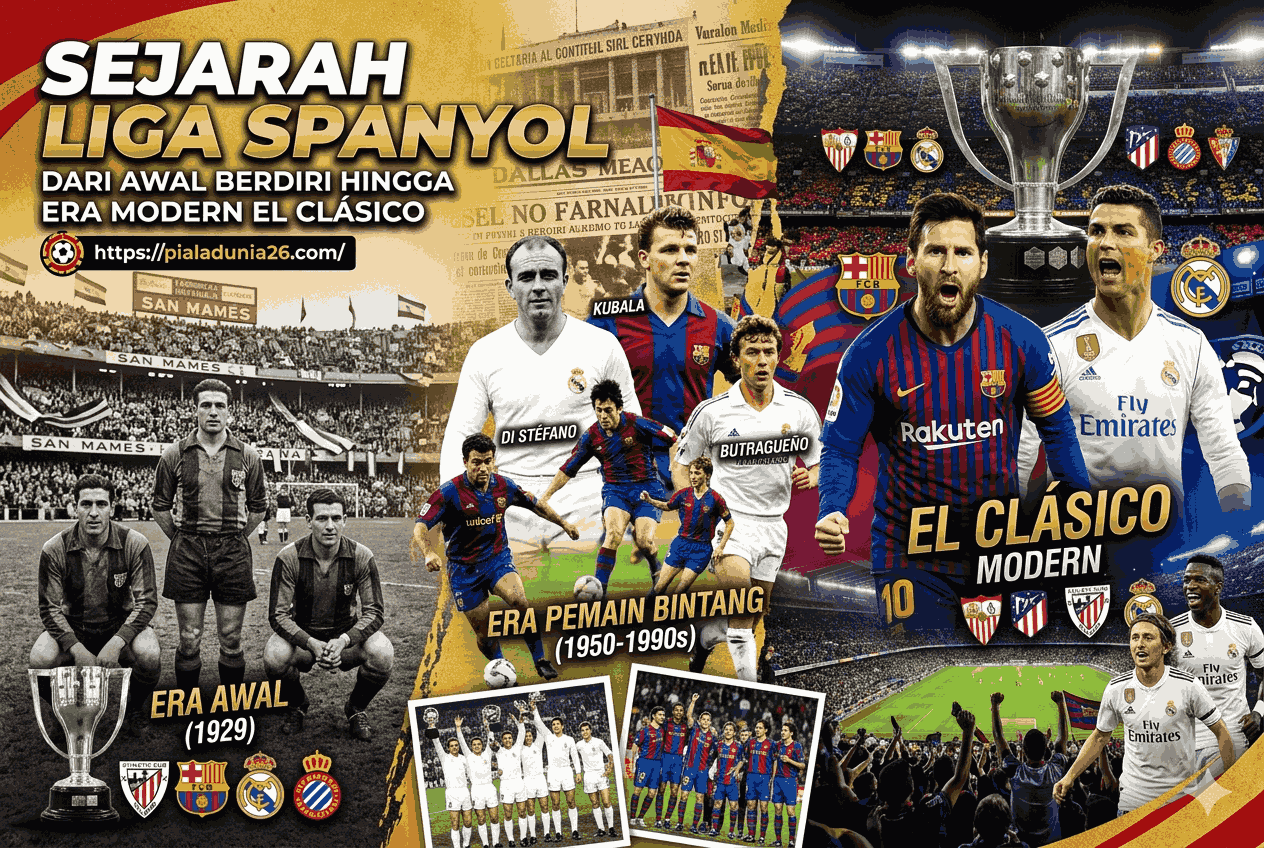 Sejarah Liga Spanyol, Dari Awal Berdiri Hingga Era Modern El Clasico