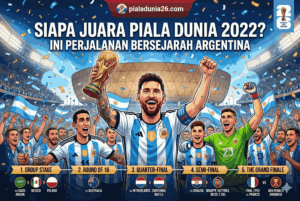 Siapa Juara Piala Dunia 2022? Ini Perjalanan Bersejarah Argentina