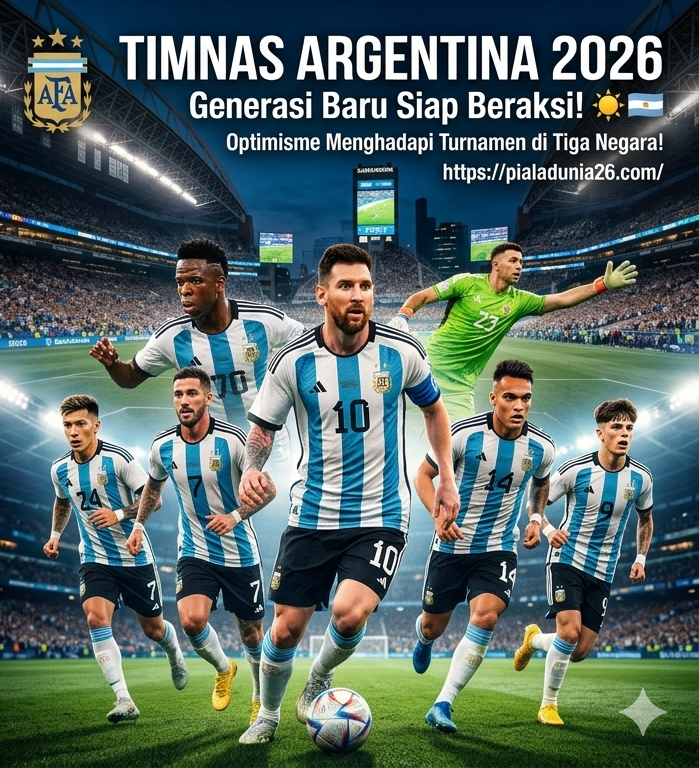 Skuad Argentina Piala Dunia 2026, Ancaman Serius di Panggung Dunia