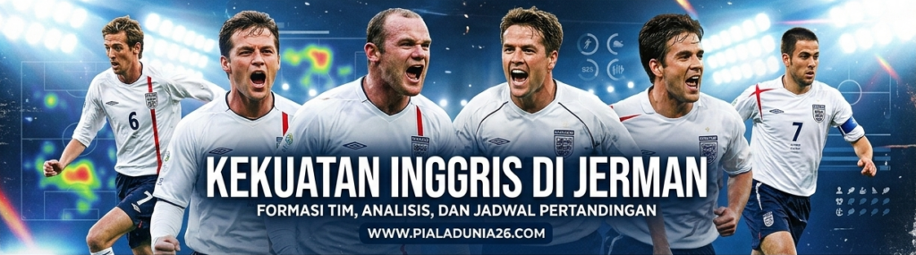 Skuad Inggris Piala Dunia 2006, Deretan Bintang yang Tak Berujung Trofi