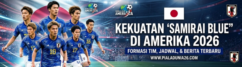 Skuad Jepang Piala Dunia 2026, Samurai Biru Siap Guncang Dunia