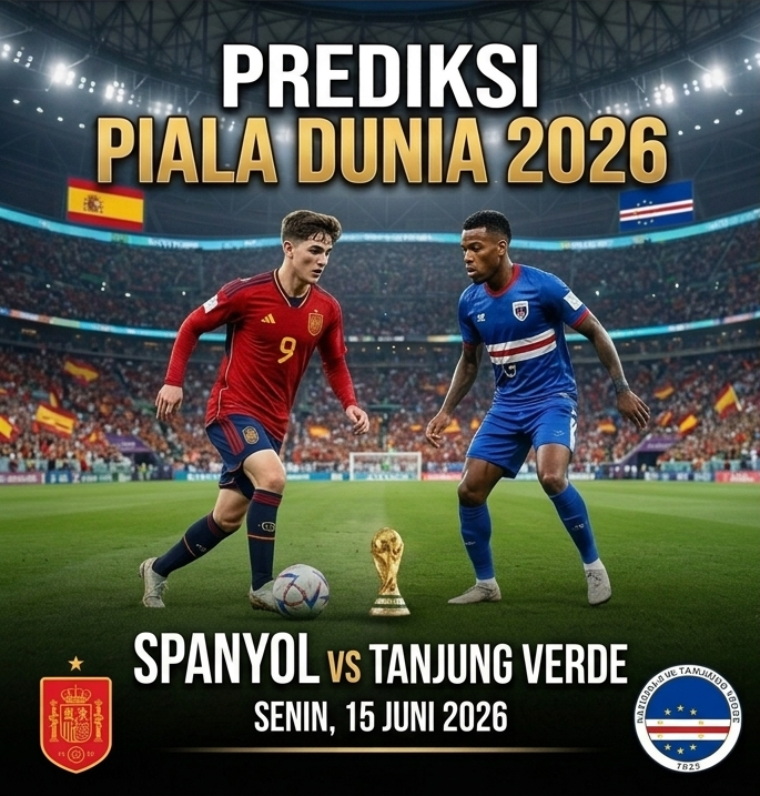Spanyol vs Tanjung Verde: Prediksi Skor Piala Dunia